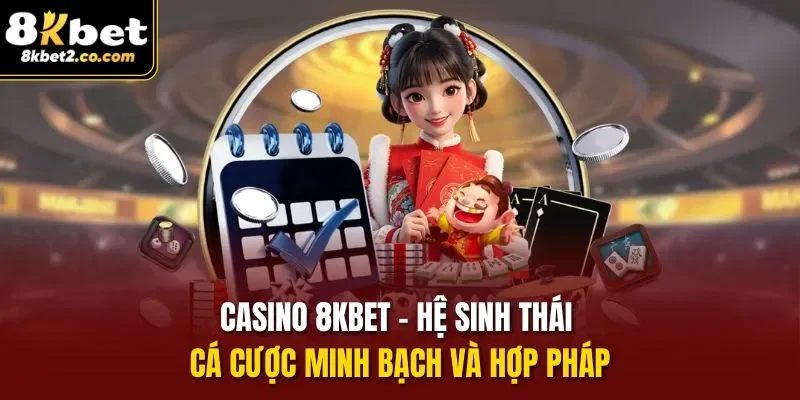 Casino 8kbet - Hệ sinh thái cá cược minh bạch và hợp pháp